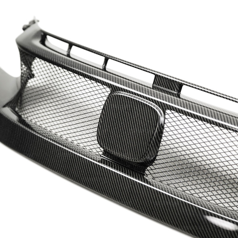 Seibon 17-21 Honda Civic Type R CV-Style Carbon Fiber Front Grill - FG17HDCVR-CV