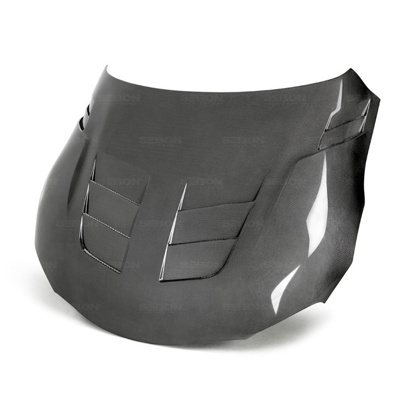 Seibon 2020+ Toyota GR Supra TSII-Style Double-Sided Carbon Fiber Hood - HD20TYSUP-TSII-DS