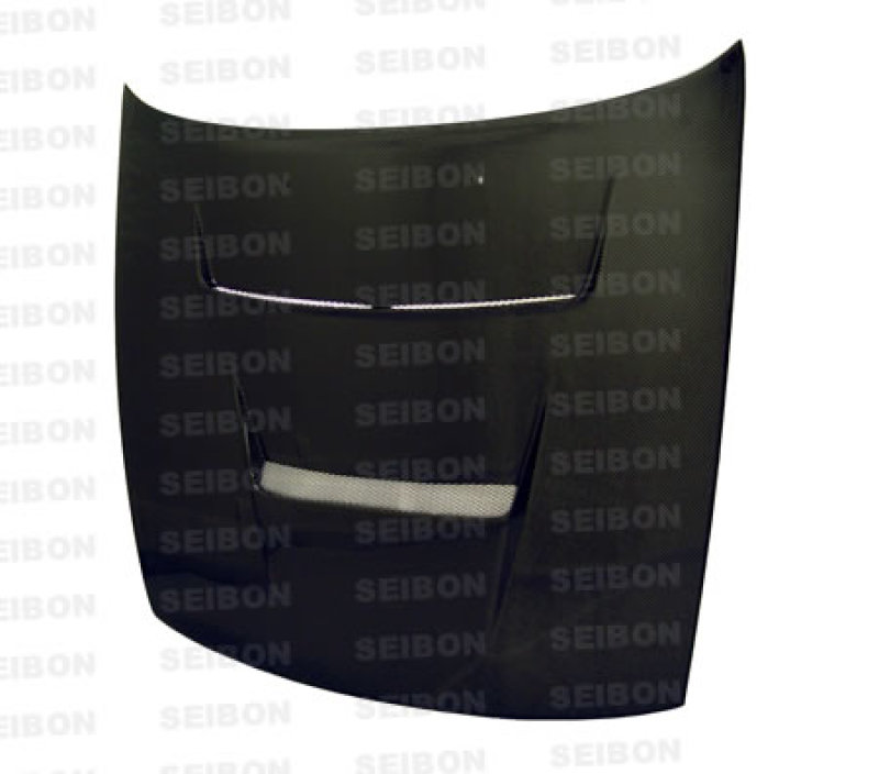 Seibon 89-94 Nissan S13/Silvia (S13) DV Style Carbon Fiber Hood - HD8994NSS13-DV