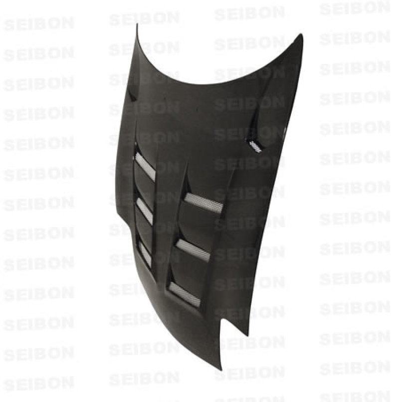 Seibon 93-02 Mazda RX7 FD3S TS Style Carbon Fiber Hood - HD9396MZRX7-TS