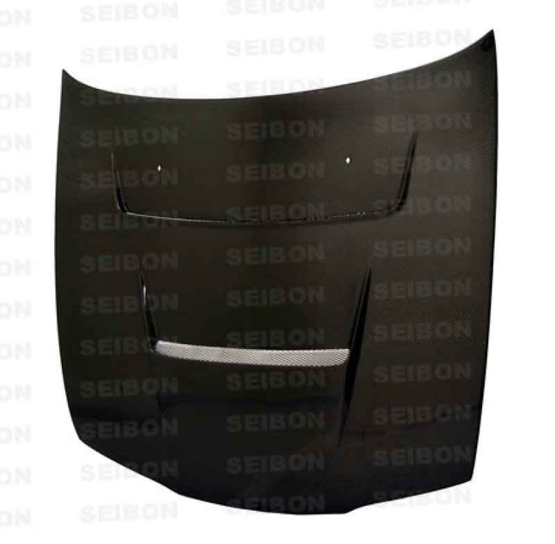 Seibon 95-96 Nissan 240sx DV Carbon Fiber Hood - HD9596NS240-DV