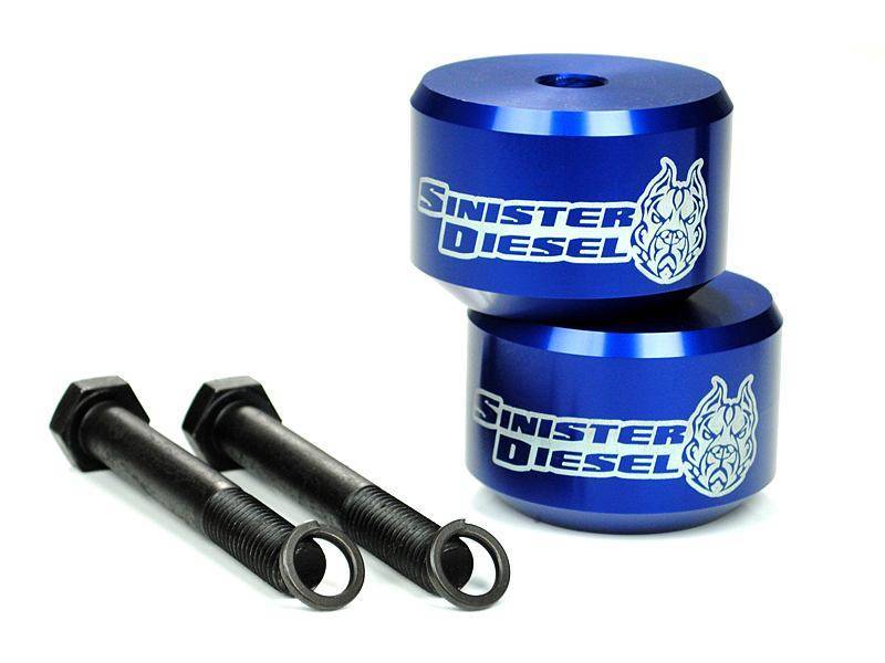 Sinister Diesel 05-10 Ford F250/350 Blue (4wd Only) Leveling Kit - SD-0510LVL-BLU