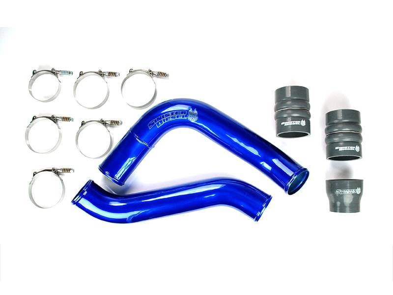 Sinister Diesel 11-16 GM Duramax LML 6.6L Hot Side Charge Pipe Kit - SD-INTRPIPE-LML-HOT