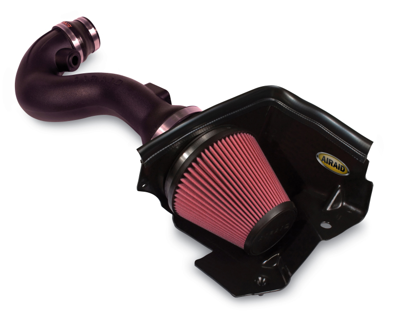 Airaid 2010 Ford Mustang 4.0L MXP Intake System w/ Tube (Oiled / Red Media) - 450-245