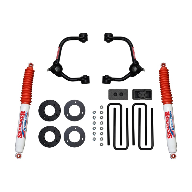 Skyjacker 14-20 Ford F150 2WD/4WD 3in UCA Lift Kit w/Rear Hydro 7000 Shocks - F1430PH