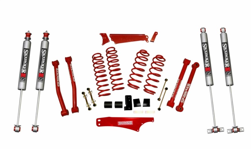 Skyjacker 4"KIT,07-09JK RED W/ M95 - JK401KCR-M