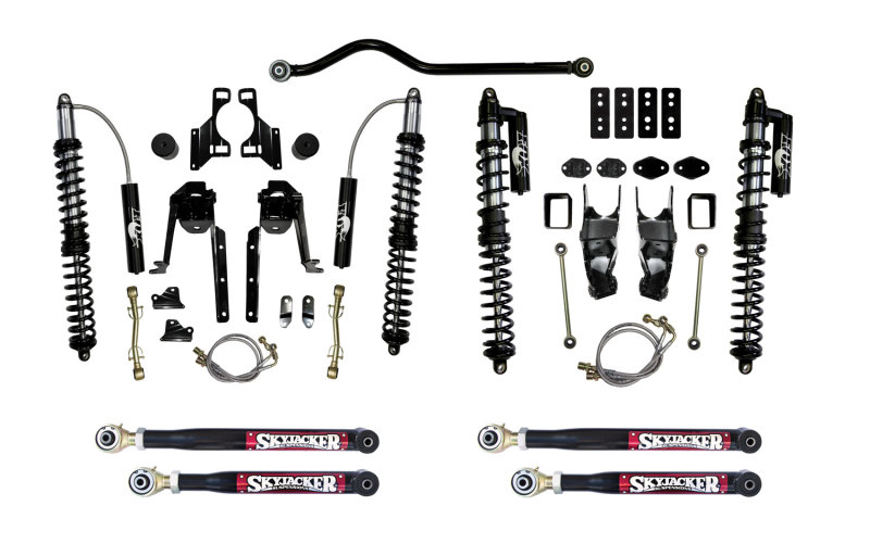 Skyjacker 07-17 Jeep Wrangler (JK) 5-6in Short Arm LeDuc Series Coil-Over Kit (Pitman Arm Required) - JK60SLSK-SX