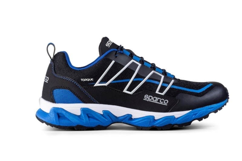 Sparco Shoe Torque 42 Black/Blue - 00128942NRAZ