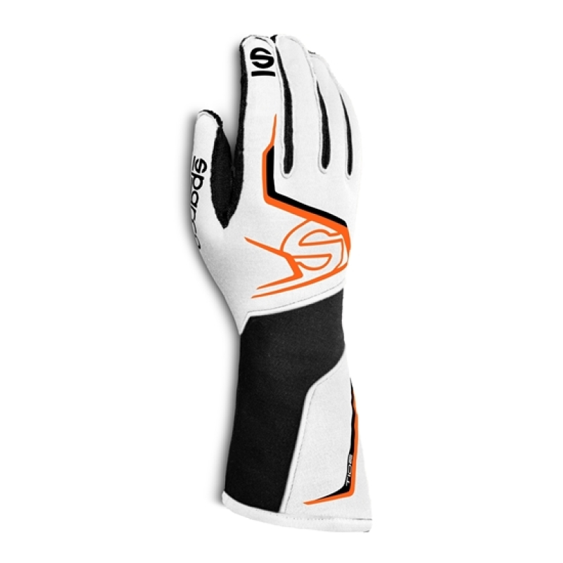 Sparco Gloves Tide K 08 WHT/BLK/ORG - 0028608NRAF