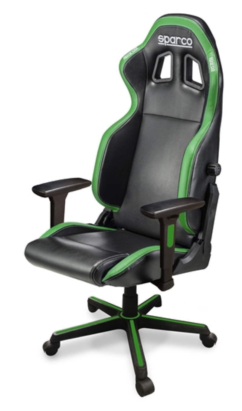 Sparco Game Chair ICON BLK/GRN - 00998NRVD