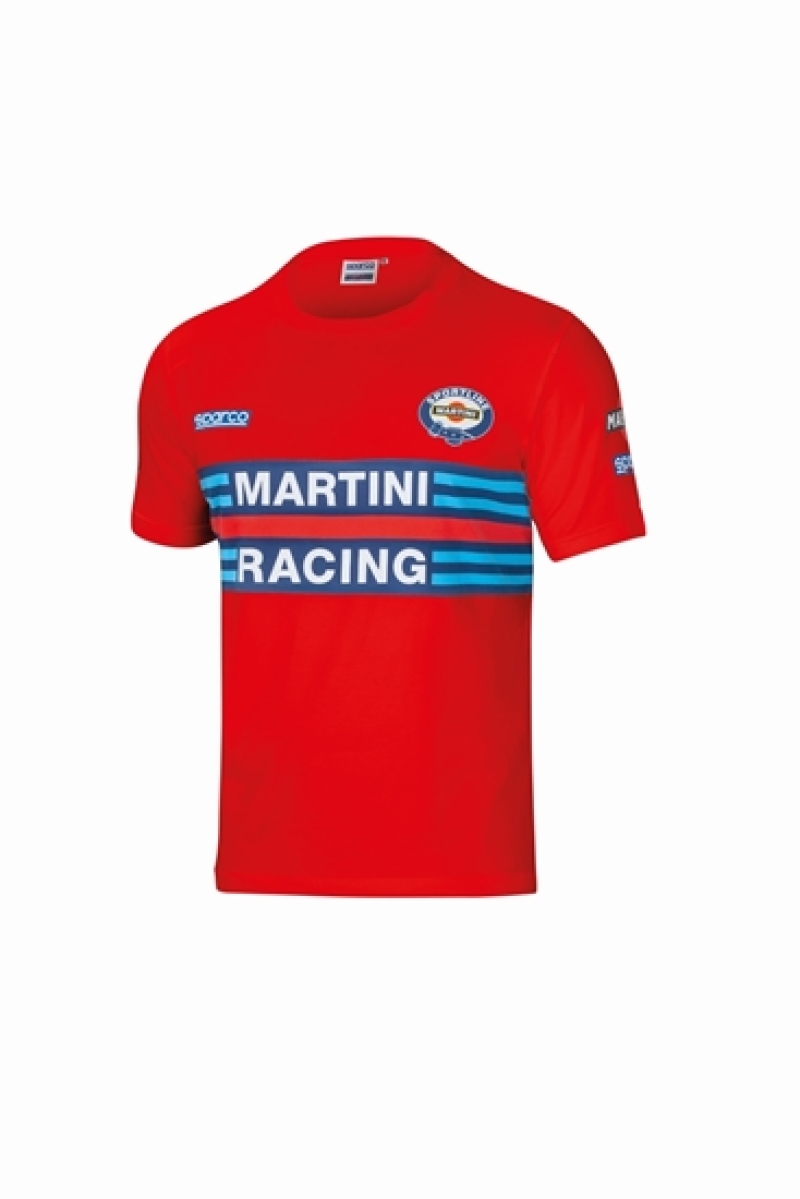 Sparco T-Shirt Martini-Racing Small Red - 01274MRRS1S