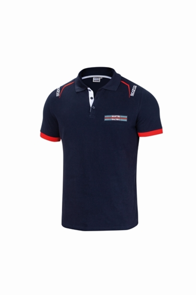 Sparco Polo Martini-Racing Medium Navy - 01276MRBM2M