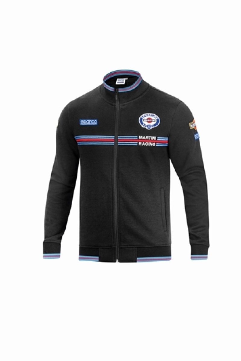 Sparco Full Zip Martini-Racing Small Black - 01278MRNR1S