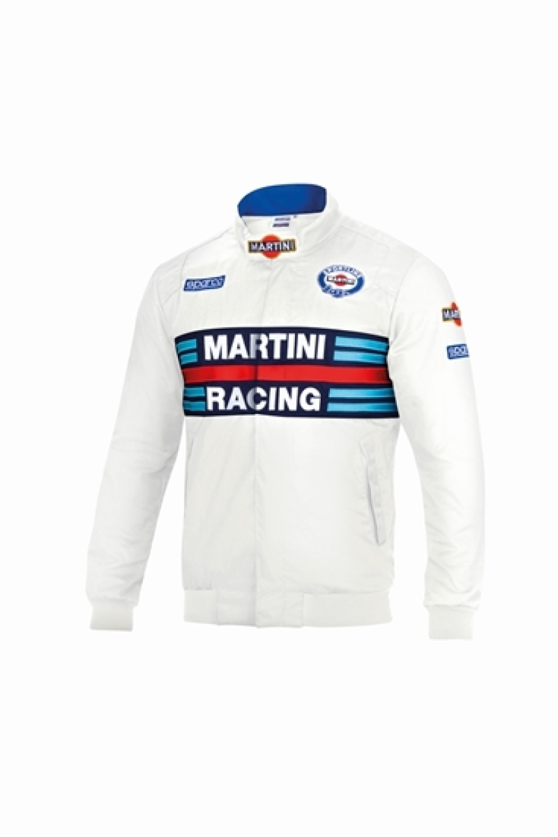 Sparco Bomber Martini-Racing Medium White - 01281MRBI2M