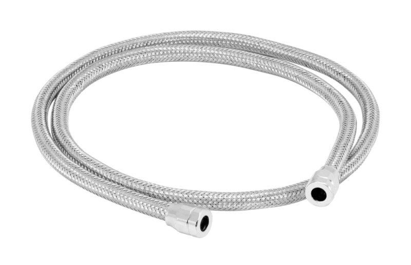 Spectre Stainless Steel Flex Vacuum Hose 5/32in. - 3ft. - Chrome - 19198