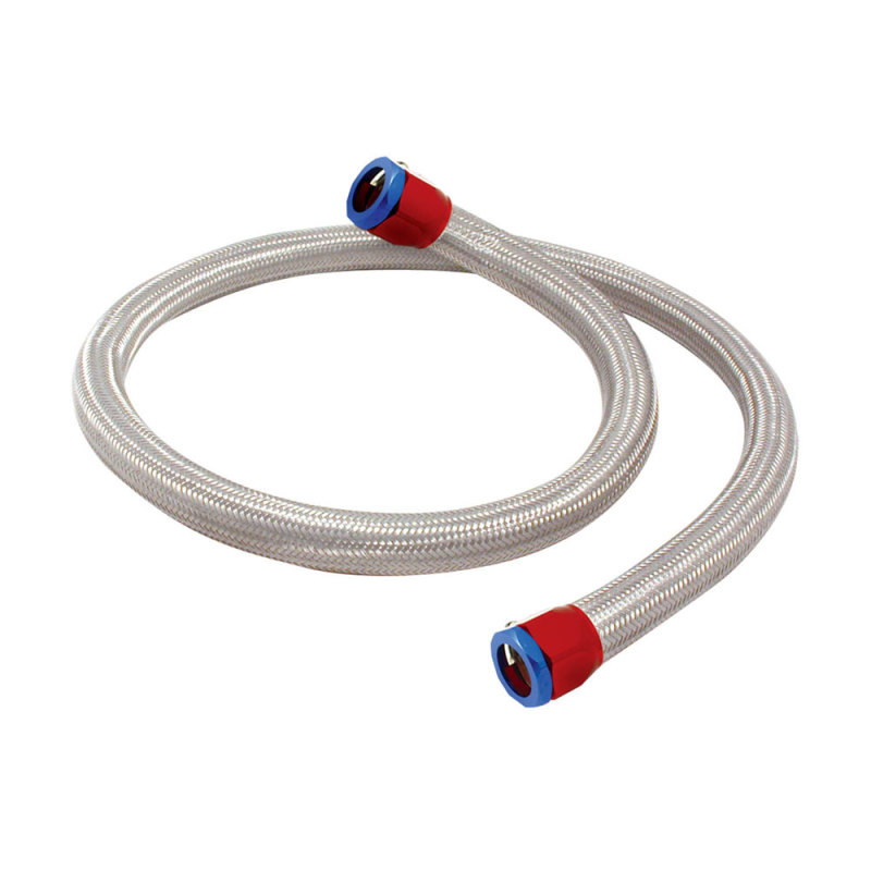 Spectre Stainless Steel Flex Heater Hose Kit 5/8in. Diameter - 4ft. Red/Blue - 39690