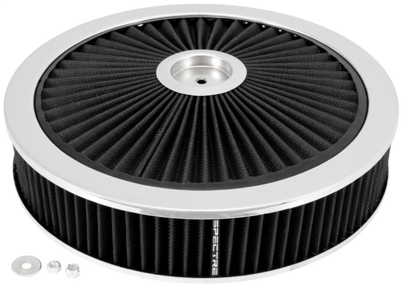 Spectre ExtraFlow HPR Air Cleaner Assembly 14in. x 3in. - Black - 47621