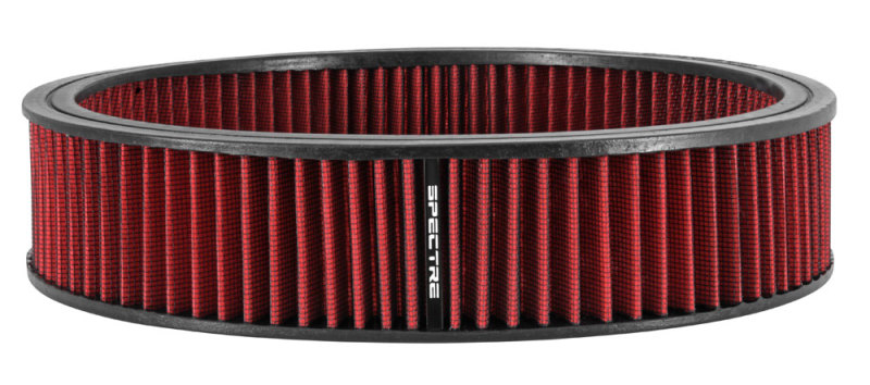 Spectre 1985 Buick Riviera 5.7L V8 DSL Air Filter 14in. x 3in. - Red - 880136