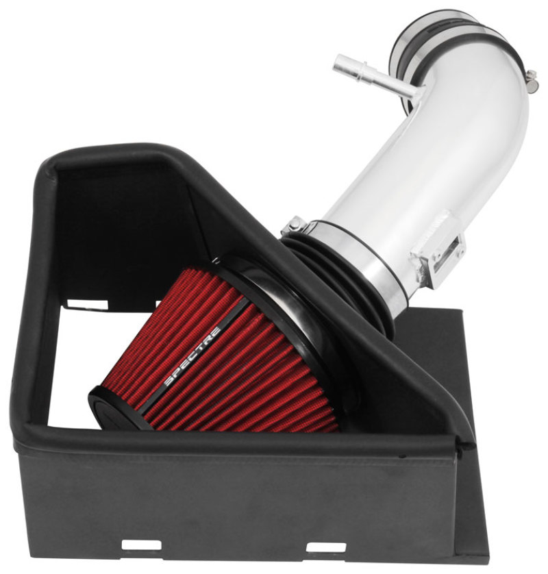Spectre 14-18 RAM 2500/3500 6.4L Air Intake Kit - Polished w/Red Filter - 9052