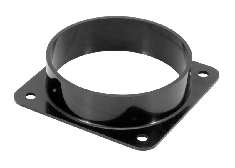 Spectre Intake Tube/Duct Mounting Plate (ABS) 4in. OD - 9148