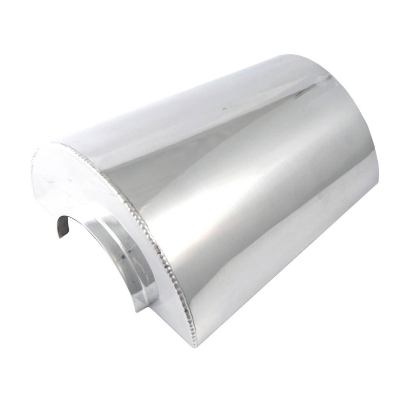 Spectre Air Filter Heat Shield (Tall) 4in. - Polished Aluminum - 9730