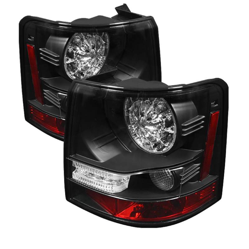 Spyder Land Rover Range Rover Sport 06-09 LED Tail Lights Black ALT-YD-LRRRS06-LED-BK - 5032577