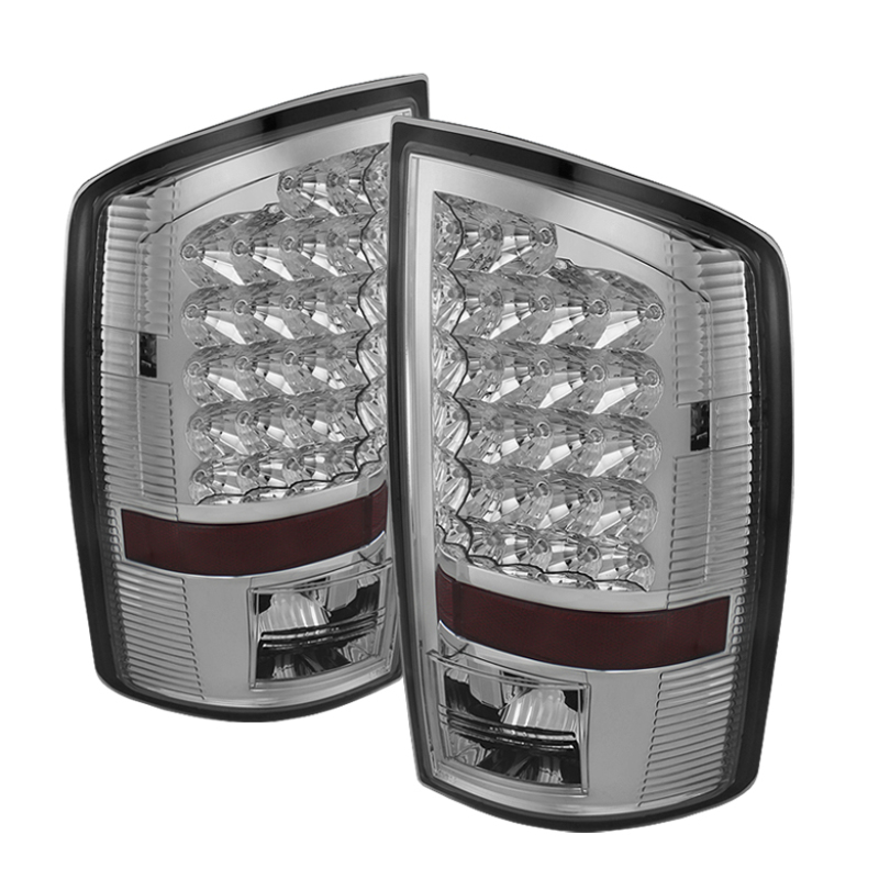 Xtune Dodge Ram 07-08 1500 / Ram 07-09 2500/3500 LED Tail Lights Chrome ALT-JH-DR07-LED-C - 5073020