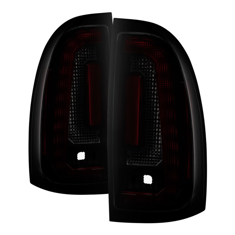 Spyder 05-15 Toyota Tacoma LED Tail Lights (Not Compatible w/OEM LEDS) - Smoke ALT-YD-TT05V2-LB-BSM - 5085474