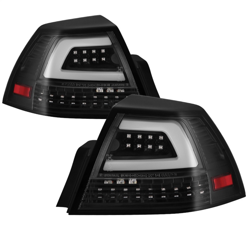 Spyder 08-09 Pontiac G8 Version 2 Light Bar LED Tail Lights - Black - ALT-YD-PG808V2-LB-BK - 5086068