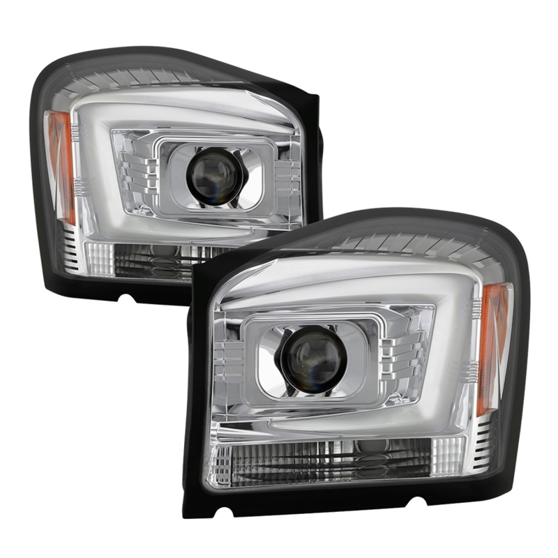 Spyder 04-06 Dodge Durango Projector Headlights - Chrome PRO-YD-DDU04-LB-C - 5086594