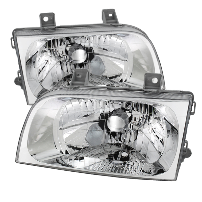 Xtune Kia Sportage 98-02 Crystal Headlights Chrome HD-JH-KIASP98-C - 9025525