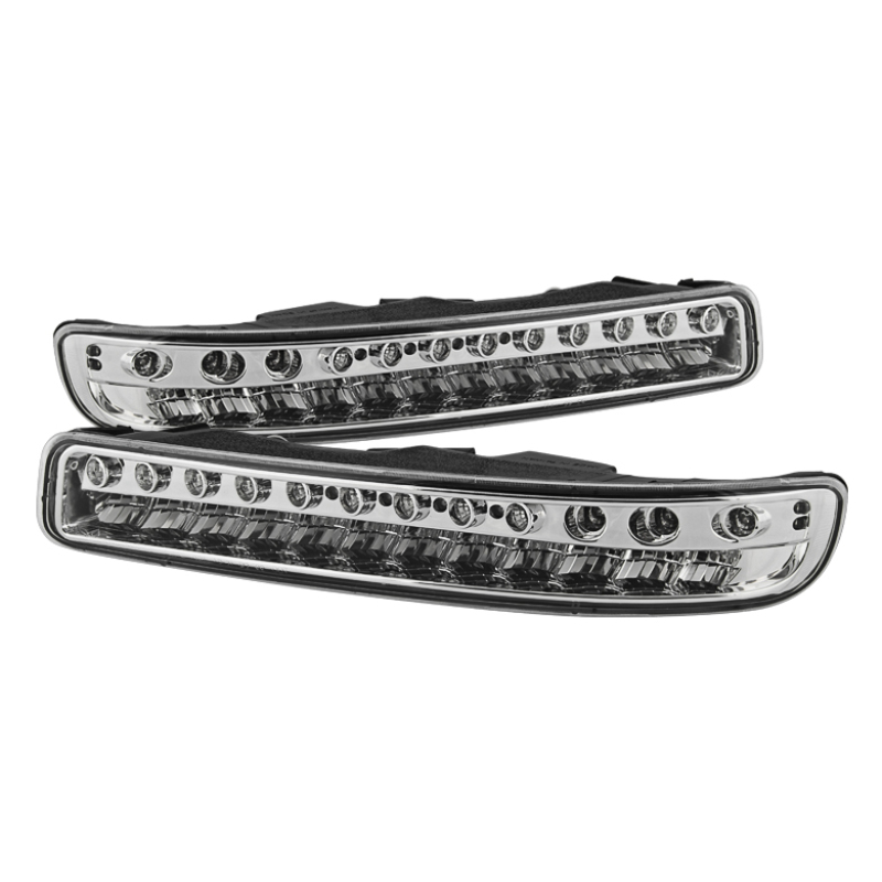 Xtune GMC Sierra 99-06 Full LED Bumper Lights Chrome CBL-JH-GS99-LED-C - 9027154