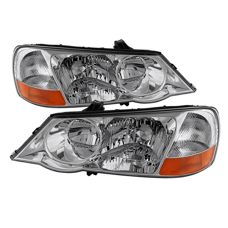 Xtune Acura Tl 2002-2003 Hid Model Only OEM Style Headlights Chrome HD-JH-ATL02-HID-C - 9029523