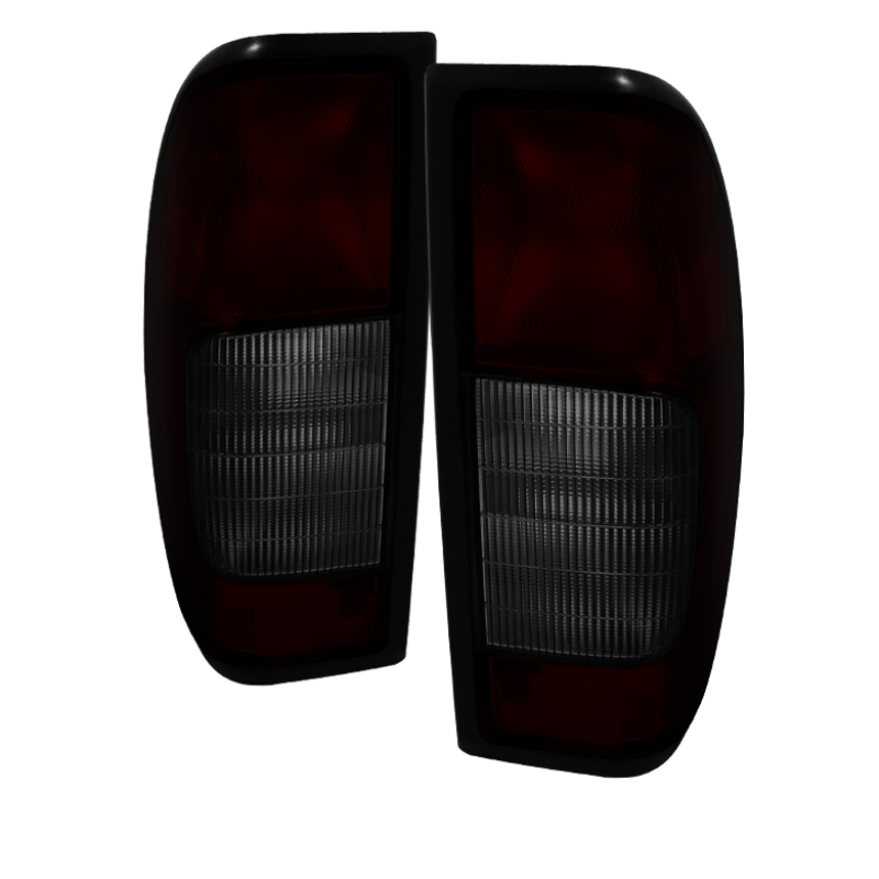 Xtune Nissan Frontier 00-04 OEM Style Tail Lights Red Smoked ALT-JH-NF00-OE-RSM - 9033223
