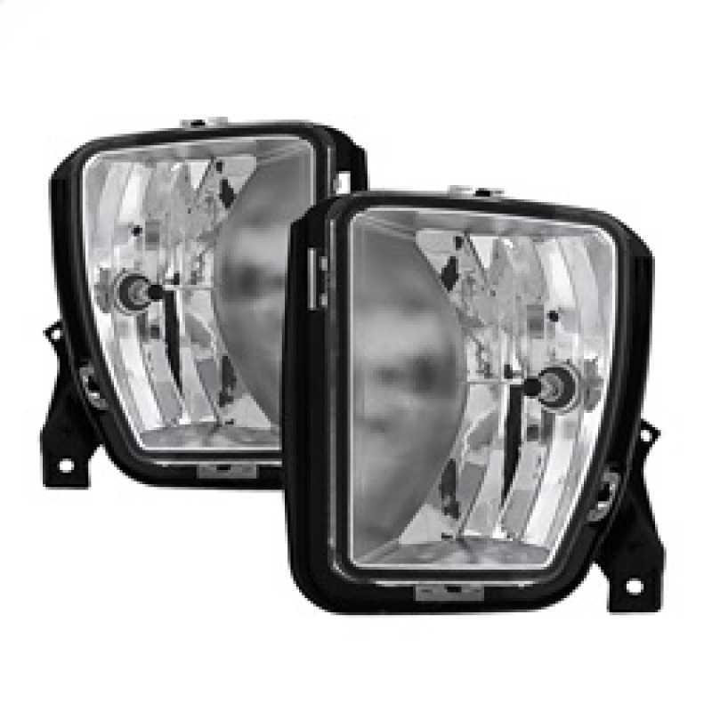 Xtune Dodge Ram 2013-2016 1500 Only OEM Style Fog Lights w/Switch- Clear FL-DR13-C - 9034596