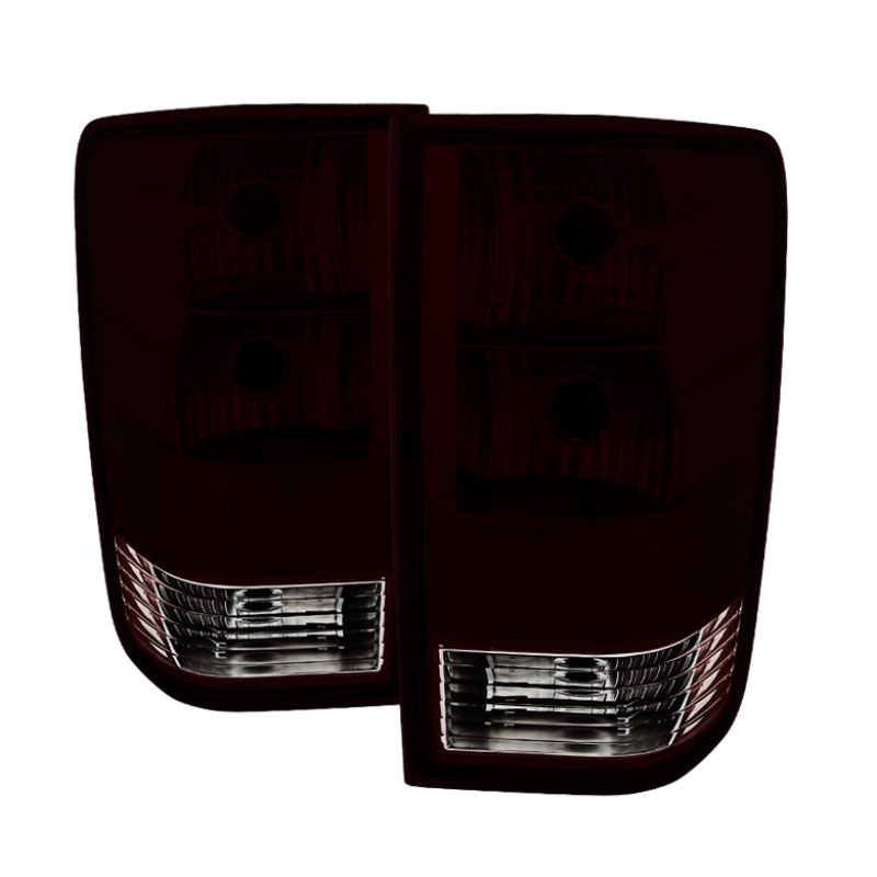 Xtune Nissan Titan 04-15 OEM Style Tail Light Red Smoked ALT-JH-NT04-OE-RSM - 9033445