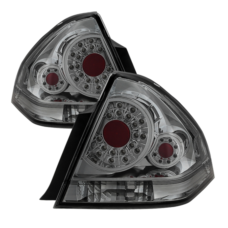 Xtune Chevy Impala 06-13 LED Tail Lights Smoked ALT-JH-CIM06-LED-SM - 9033735