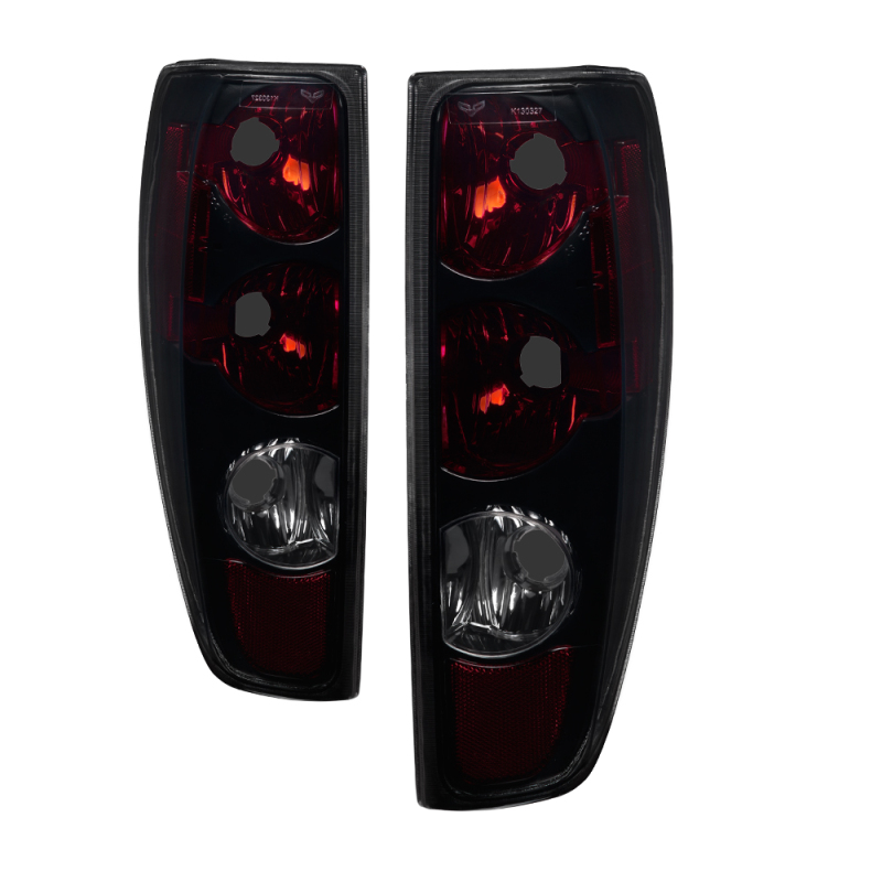 xTune Chevy Colorado 04-12 04-12 Euro Style Tail Lights - Black Smoked ALT-JH-CCO04-BSM - 9036361