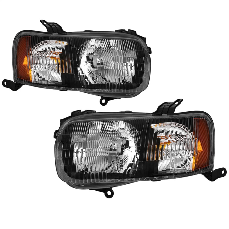 xTune 01-04 Ford Escape OEM Style Headlights - Black (HD-JH-FESCA01-AM-BK) - 9042591