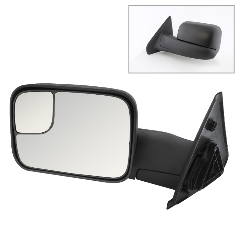 Xtune Dodge Ram 02-09 Manual Extendable Manual Adjust Mirror Left MIR-DRAM02-MA-L - 9925092