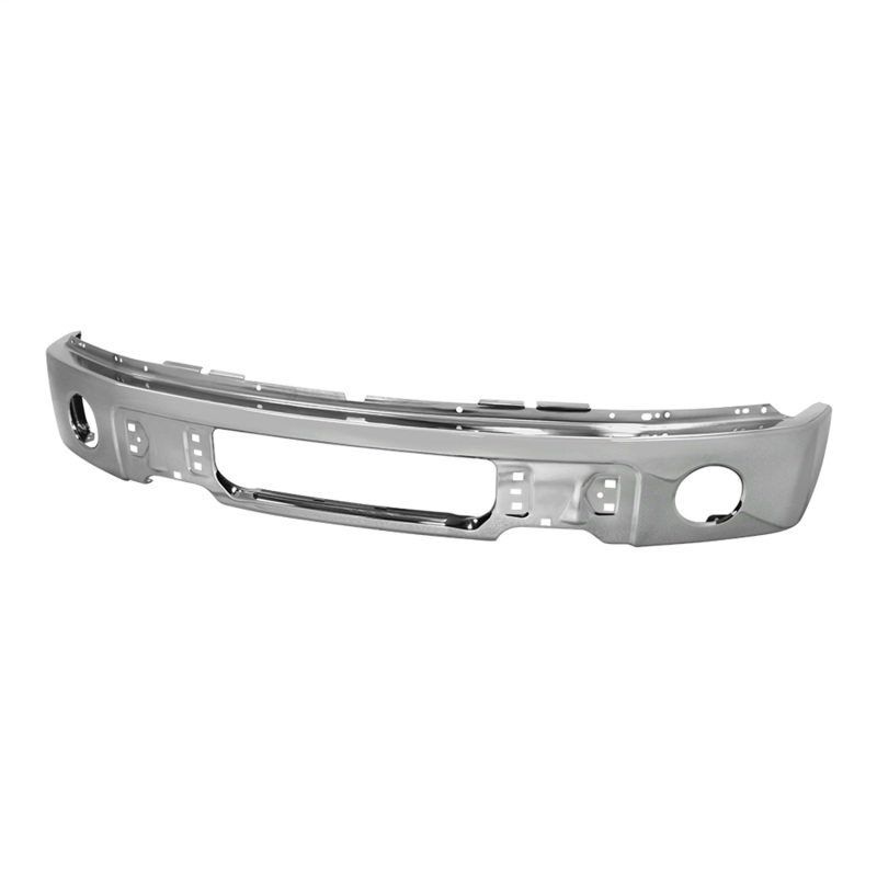 Spyder Ford F150 09-14 w/Fog Light Hole w/o Harley Model Front Bumper - Chrome (OEM 9L3Z17757B) - 9948480