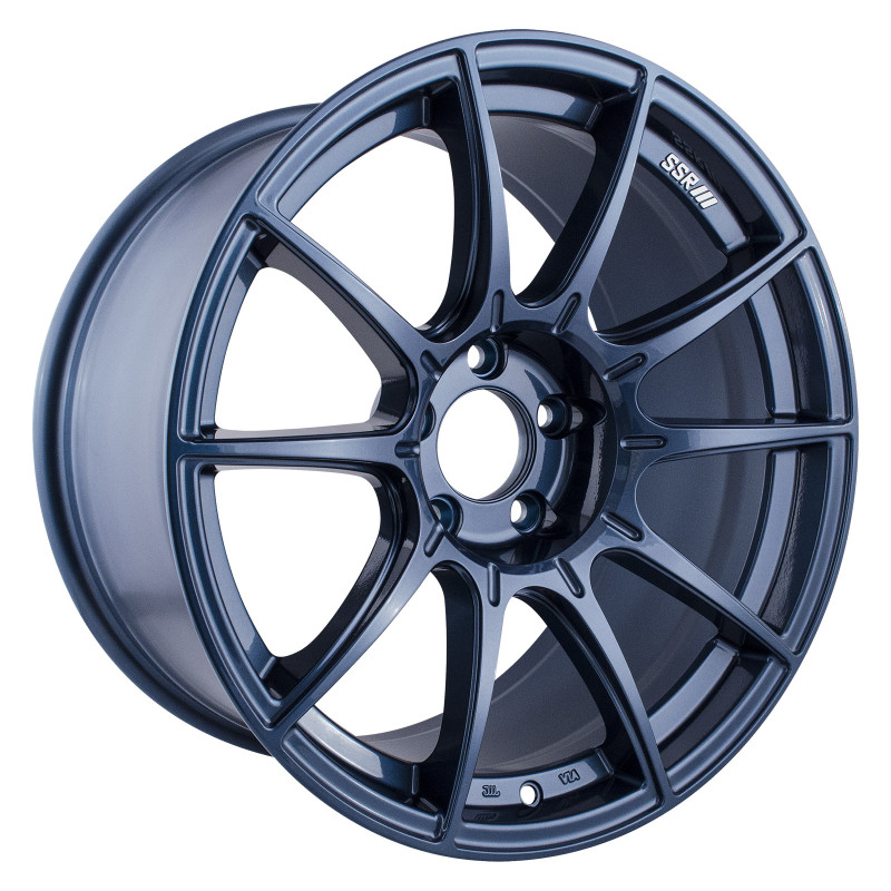 SSR GTX01 18x9.5 5x114.3 22mm Offset Blue Gunmetal Wheel (Min Qty. of 40 S/O, No Cancellations) - XA18950+2205GBG