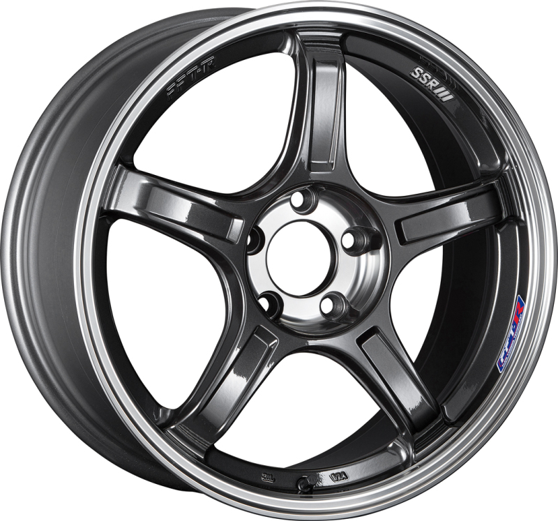 SSR GTX03 18x8.5 5x114.3 38mm Offset Black Graphite Wheel - XC18850+3805GGM