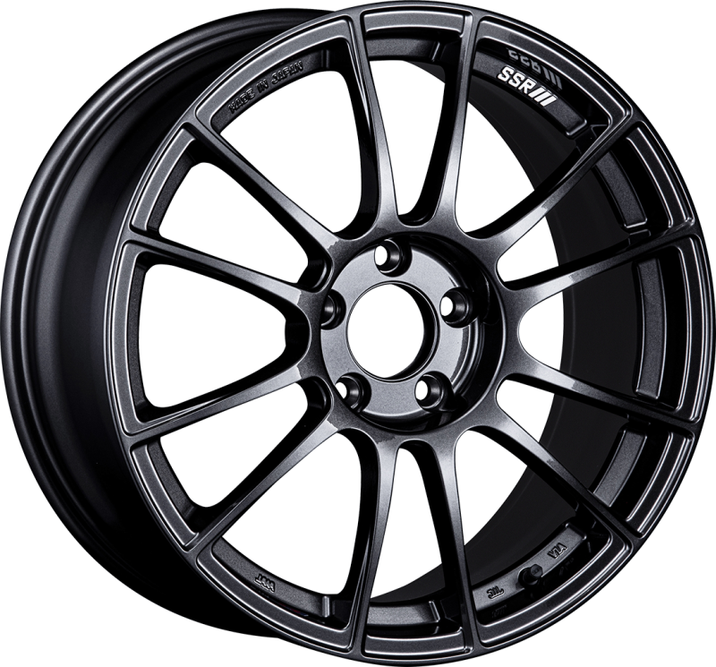 SSR GTX04 18x8.5 5x114.3 44mm Offset Dark Gunmetal Wheel - XF18850+4405GDG