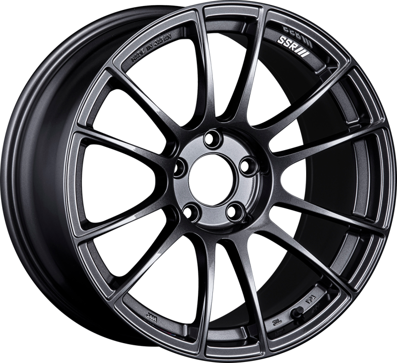 SSR GTX04 18x9.5 5x114.3 22mm Offset Dark Gunmetal Wheel - XF18950+2205GDG