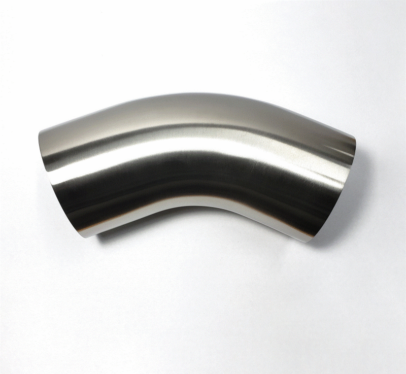 Stainless Bros 1.50in Diameter 1.5D / 2.25in CLR 45 Degree Bend Leg Mandrel Bend - 601-03826-4150