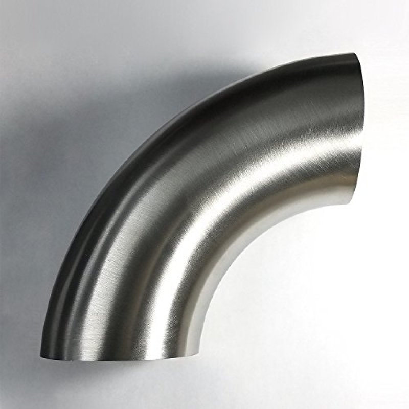 Stainless Bros 2.50in Diameter 1.5D / 3.75in CLR 90 Degree Bend No Leg Mandrel Bend - 601-06356-3150