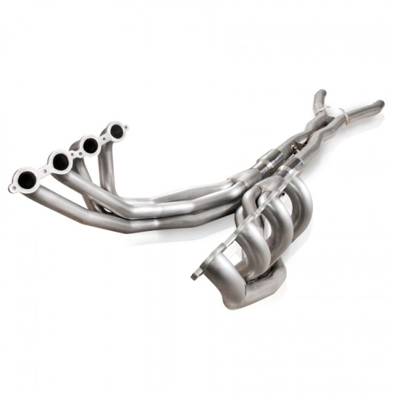 Stainless Works 2009-13 C6 Corvette Headers 1-7/8in Primaries 3in Collectors X-Pipe High-Flow Cats - C609178HCAT