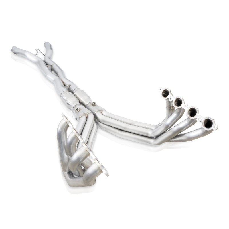Stainless Works 2014-18 Corvette 6.2L Headers 2in Primaries w/ High-Flow Cats X-Pipe - C72CAT