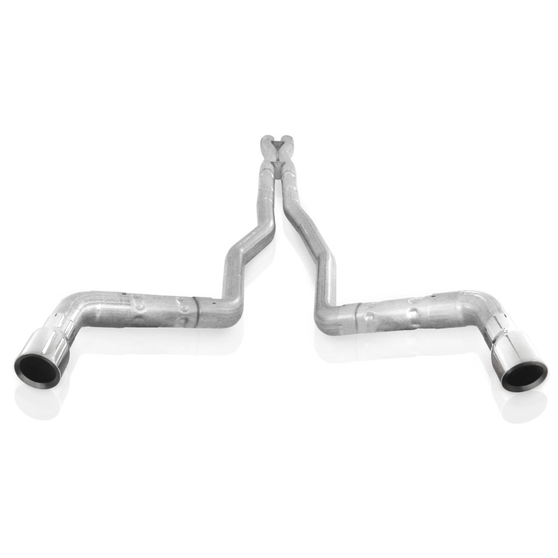 Stainless Works 10-15 Camaro 6.2L 3in Dual Chambered Catback System X-Pipe Performance Connect - CA11CBL